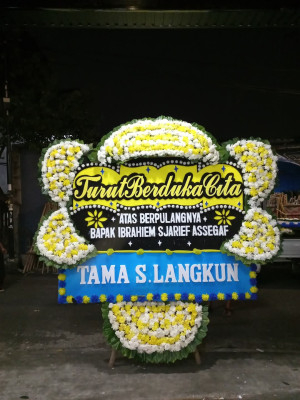 Papan Bunga Duka di Kelapa Gading