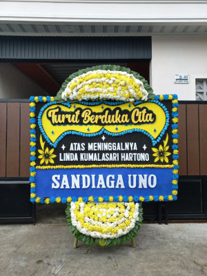 Papan Bunga Duka di Kelapa Gading