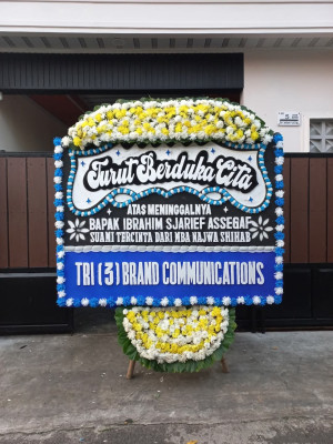 Papan Bunga Duka di Kelapa Gading
